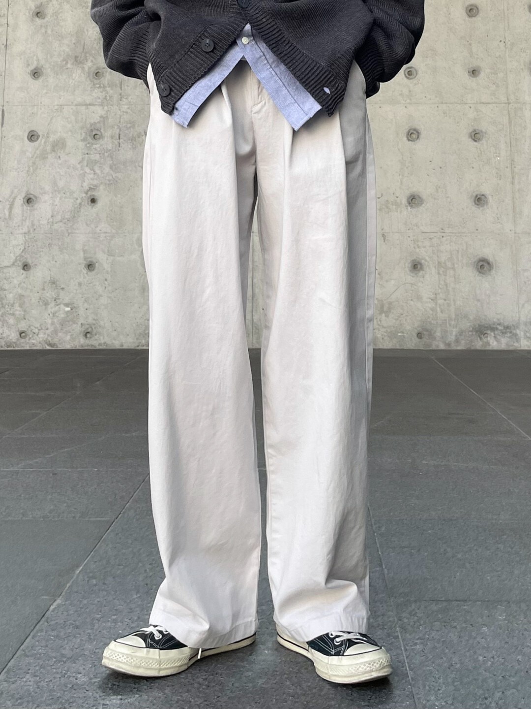 kurren pin-tuck wide pants (6color)
