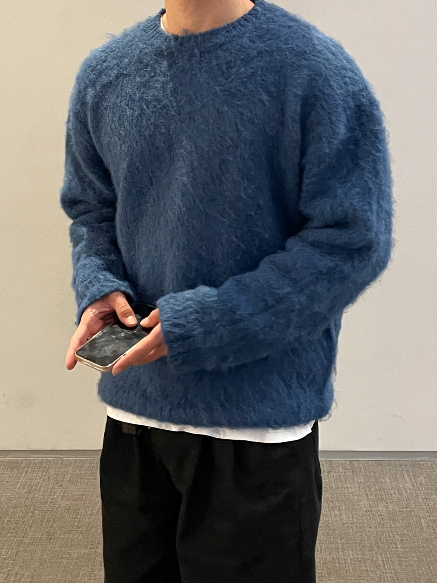 since mohair round knit (7color)