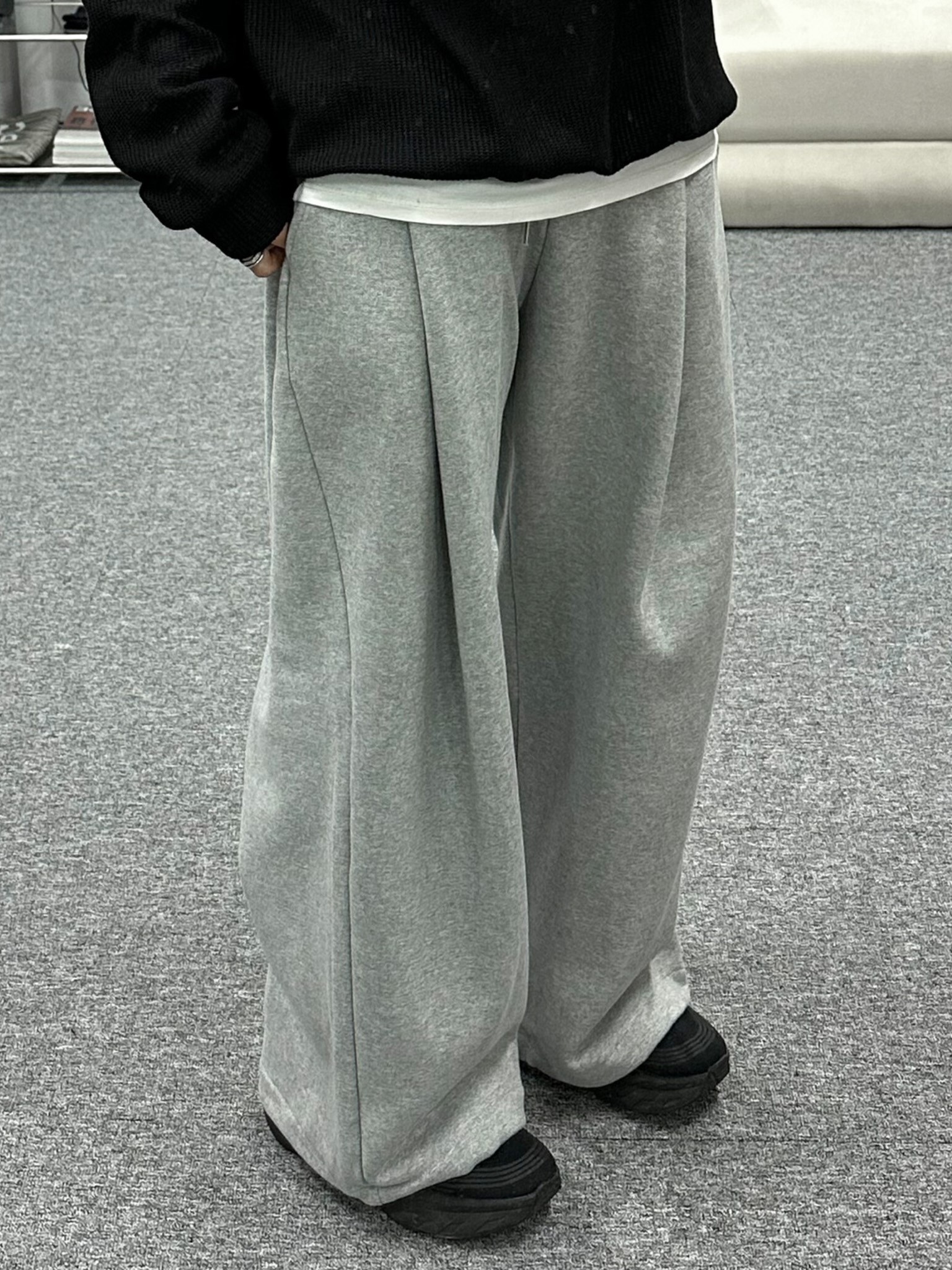 GN real wide training pants (2color)